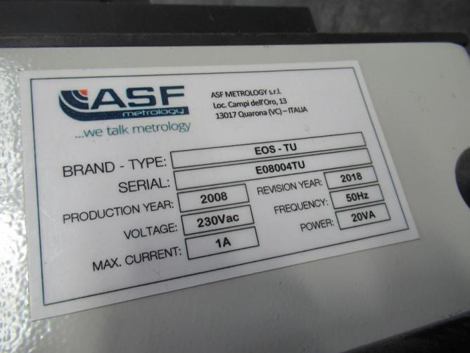 ASF METROLOGY TU 15-20 PS/SB